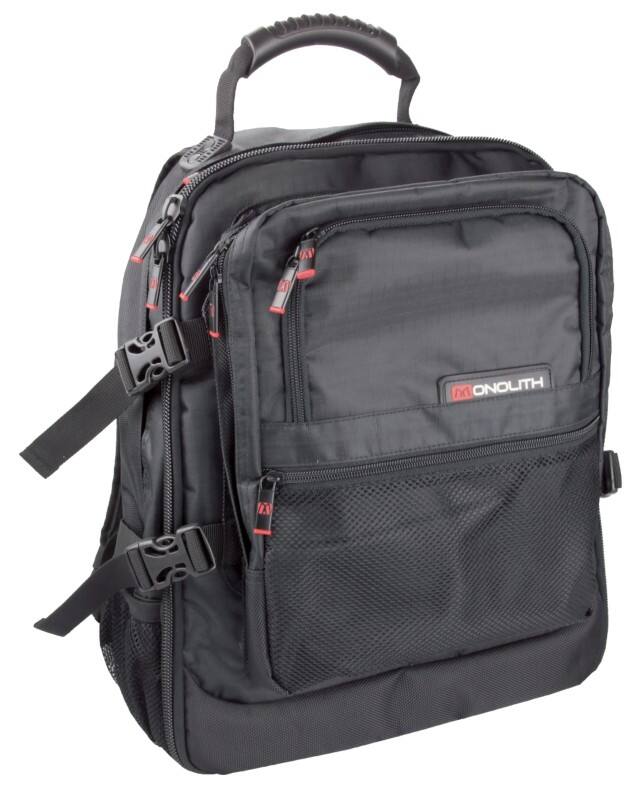Sac à dos pour PC portable Monolith Monolith Premium 15.4 " Polyester/Nylon Noir 34 x 44 x 22 cm