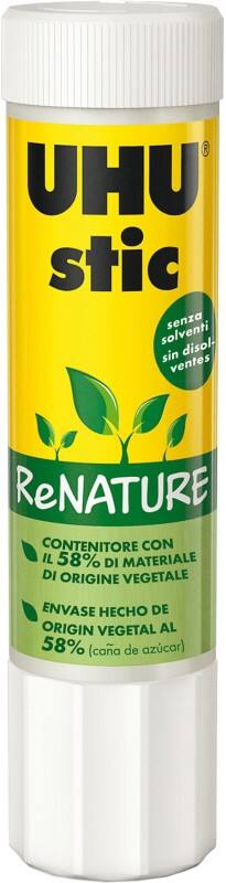 Bâton de colle UHU ReNature 8.2 g Blanc 39