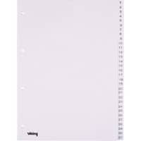 Intercalaires Office Depot pp A4 31 intercalaires 1 à 31 4 Blanc