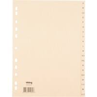 Intercalaires Office Depot papier 100 g/m² A4 20 intercalaires Chamois