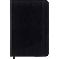 Foray Classic A5 Fallgebunden Schwarz Hartcover Notizbuch Liniert 80 Blatt