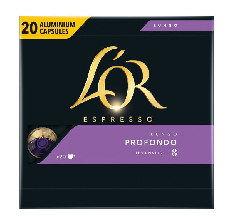 L'OR Lungo Profondo Kaffeekapseln 20 Stück à 5.2 g
