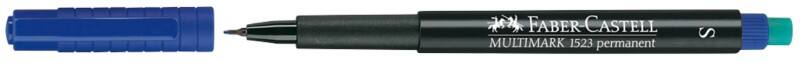 Faber-Castell Multimark OHP-Marker  Extra Fein Rundspitze<multisep/>Filzspitze 0.4 mm Blau