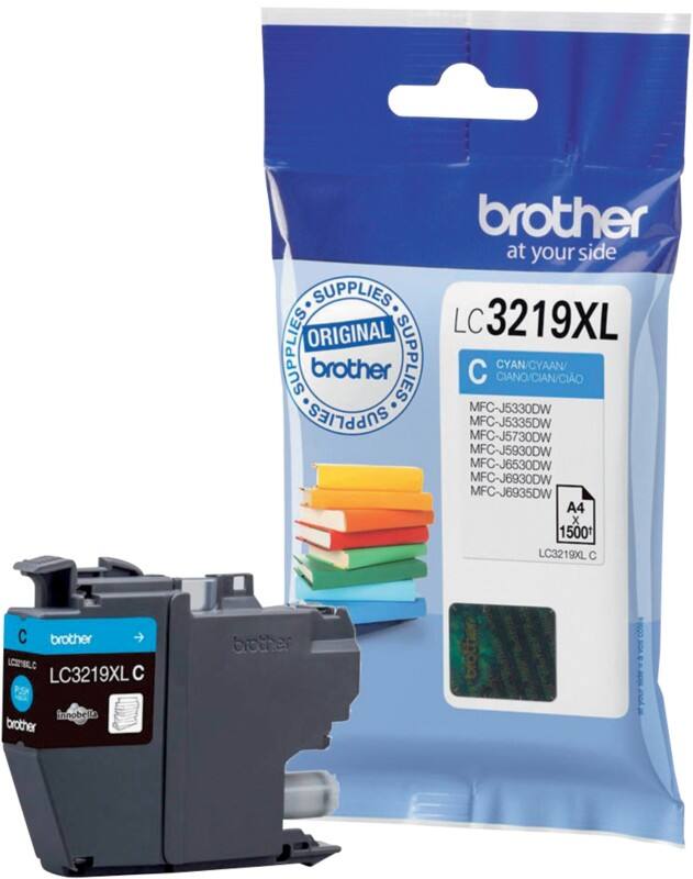 Brother LC3219XLC Original Tintenpatrone Cyan