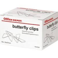 Attaches géantes Office Depot 57 mm Argenté 50 unités