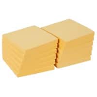 Notes adhésives Office Depot Jaune 76 x 76 mm 12 Blocs de 100 Feuilles