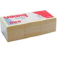 Notes adhésives Office Depot Jaune pastel 38 x 51 mm 12 Blocs de 100 Feuilles