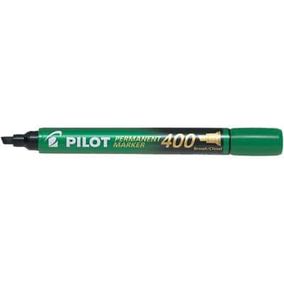 Marqueur Pilot 400 Biseautée 1,5 - 4,0 mm Vert