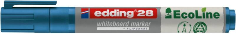 edding 28 Non-permanent Whiteboard-Marker Blau Mittel Rundspitze 1,5 - 3 mm