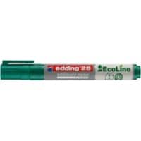 edding EcoLine 28 Whiteboard-Marker Mittel Rundspitze Grün