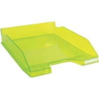 Exacompta Briefablage Combo Midi Polystyrol Transparent Grün 25,5 x 34,7 x 6,5 cm