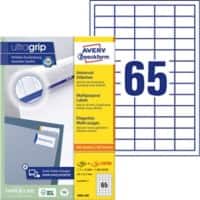 AVERY Zweckform Universaletiketten 3666-200 Rechteckig Weiß 200 Blatt à 65 Etiketten