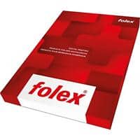 Folex OHP-Folien Selbstklebefolie A4 Weiß-Opak 50 Blatt