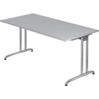 Bureau Hacmerbacher VBS16/5 Gris 160 x 80 x 72 cm