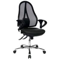 Siège de bureau TOPSTAR Open Point® SY Deluxe Filet, Tissu Gris