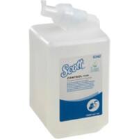 Recharge de savon pour les mains Scott 6342 Control Mousse à usage fréquent 1 L 6 unités