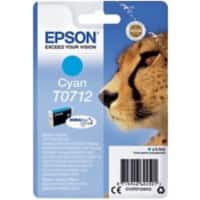 Cartouche jet d'encre Epson D'origine T0712 Cyan C13T07124012