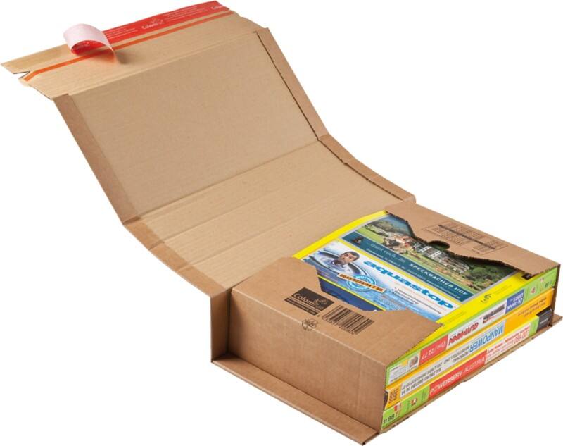 ColomPac Universal Versandkarton 215 (B) x 302 (T) x 80 (H) mm Braun 20 Stück