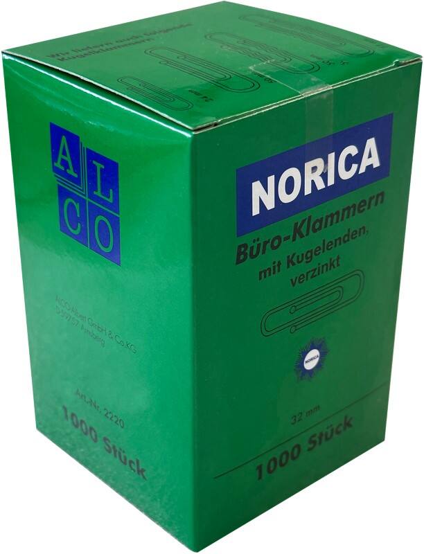 Trombones NORICA Argenté 3,2 cm 1000 unités