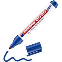 edding 8030 Permanent Spezialmarker Blau Mittel Rundspitze 3 mm