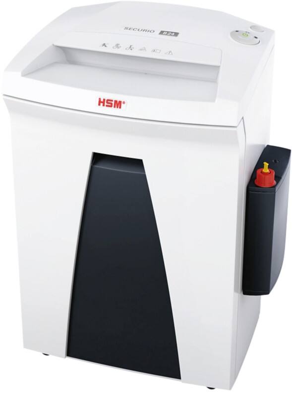Destructeur de documents HSM 4 Feuilles Coupe croisée Niveau de sécurité P-7, F-3 34 L