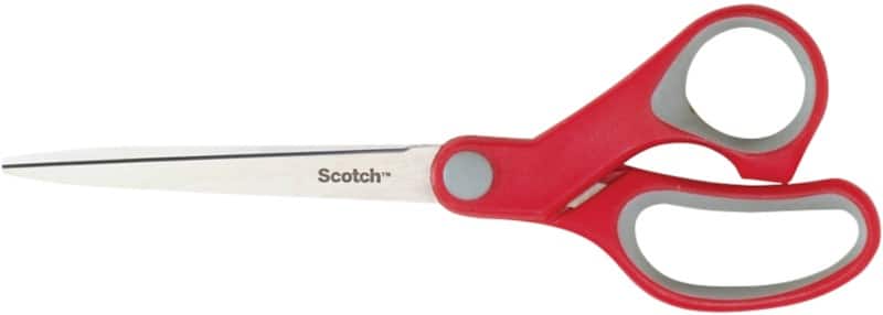 Scotch Comfort Geeignet Für Linkshänder Schere 180 mm Edelstahl Rot