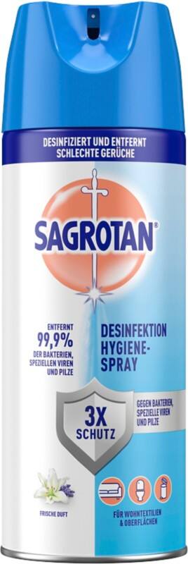 Spray hygiènique Sagrotan Anti bactérien 400 ml