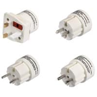Adaptateur universel de prise électrique Hama Universal II 9 x 23 cm 4 Unités