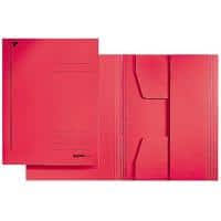 Fardes Leitz 3923BL A3 Rouge Carton 32,5 x 44 cm