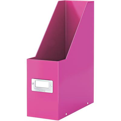 Leitz Click & Store WOW Stehsammler Laminierte Hartpappe Pink 10.3 x 25.3 x 33 cm