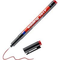 edding 141F OHP Marker Extra Fein Rundspitze Rot