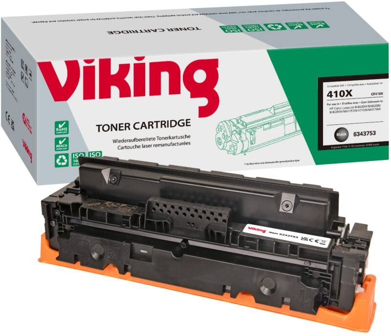 Toner Viking 410X compatible HP CF410X Noir