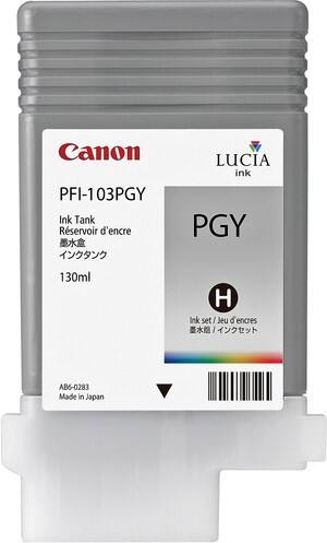 Canon PFI-103PGY Original Tintenpatrone Foto Grau