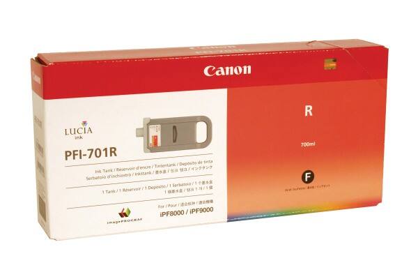 Canon PFI-701R Original Tintenpatrone Rot