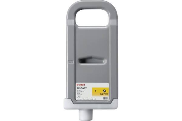 Canon PFI-703Y Original Tintenpatrone Gelb