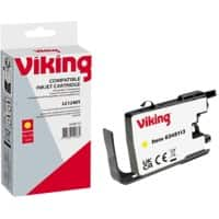 Cartouche jet d'encre Viking Compatible Brother LC1240Y Jaune