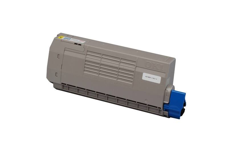 Toner 44318605 D'origine OKI Jaune