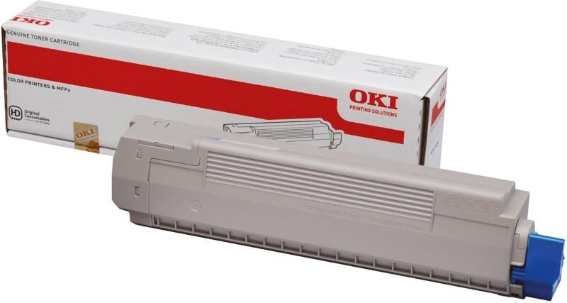 Toner OKI D'origine 44059167 Cyan