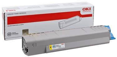 Toner OKI 44059253 D'origine Jaune