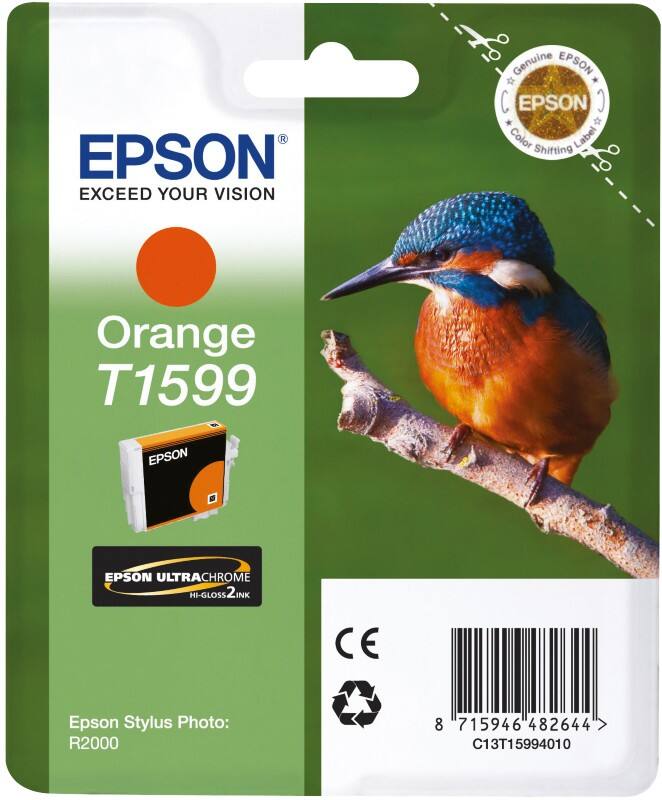 Epson T1599 Original Tintenpatrone C13T15994010 Orange
