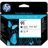 Tête d'impression HP D'origine 91 C9460A Noir mat, cyan