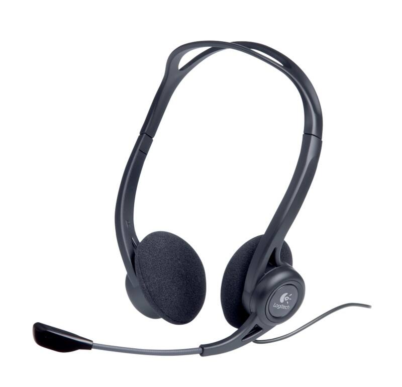 Casque Logitech 960 Avec fil Sur tête USB Microphone à réduction de bruit Avec Microphone Stéréo Noir