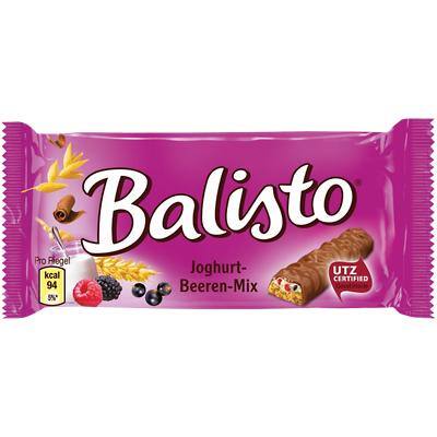 Barre chocolatée Balisto Fruits des bois, yaourt 20 Unités de 37 g