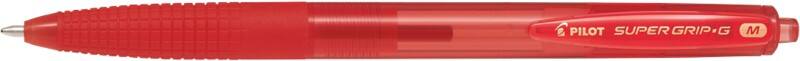 Pilot Super Grip G RT Einziehbar Kugelschreiber Rot 0.4 mm Mittel Kegelförmig Nachfüllbar