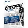 Energizer Batterie Ultimate Lithium FR03 AAA 1250 mAh Lithium (Li) 1.5 V 4 Stück