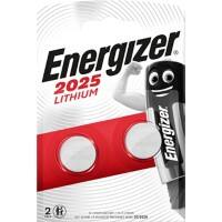 Energizer Knopfzellen CR2025 3 V Lithium 2 Stück
