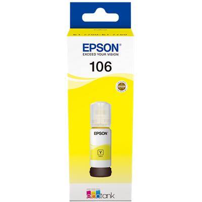 Epson 106 Original Tintenflasche C13T00R440 Gelb 70 ml
