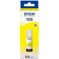 Bouteille d'encre Epson 106 D'origine C13T00R440 Jaune 70 ml