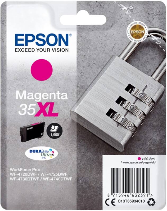 Epson 35XL Original Tintenpatrone C13T35934010 Magenta