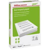 Office Depot Eco-impact DIN A4 Druckerpapier 70 g/m² Glatt Weiß 500 Blatt